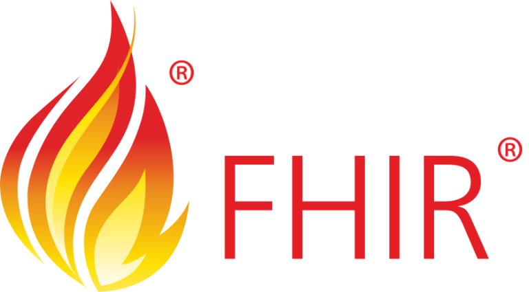 Grafisk fremstilling FHIR logo