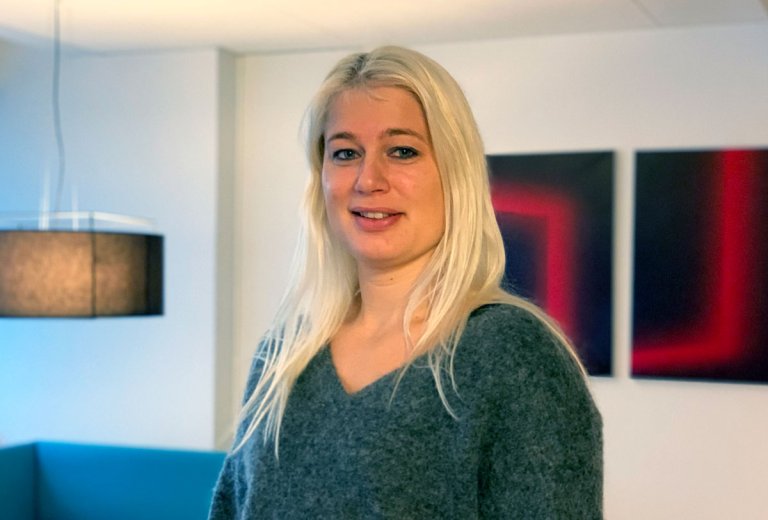 Portrettfoto av Solveig Kyrvestad, sykepleier og leder for pleie- og omsorg i Valle kommune.